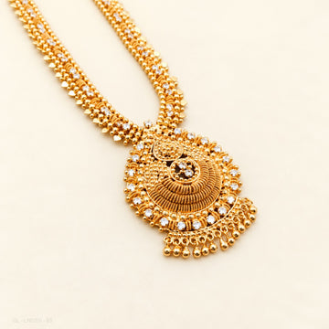 Royal Antique Gold Pendant Haram