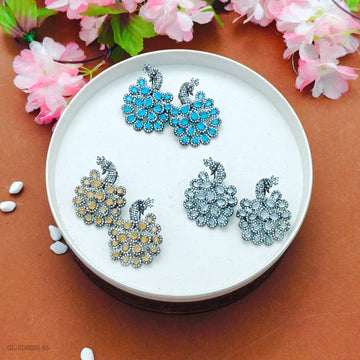 AD Stone Victorian Polish Earrings