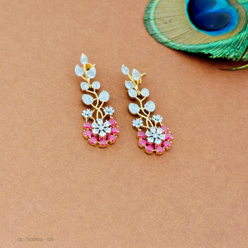 AD-pink-Green-Stone-Party wear-stud