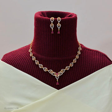 American Diamond & Ruby stone