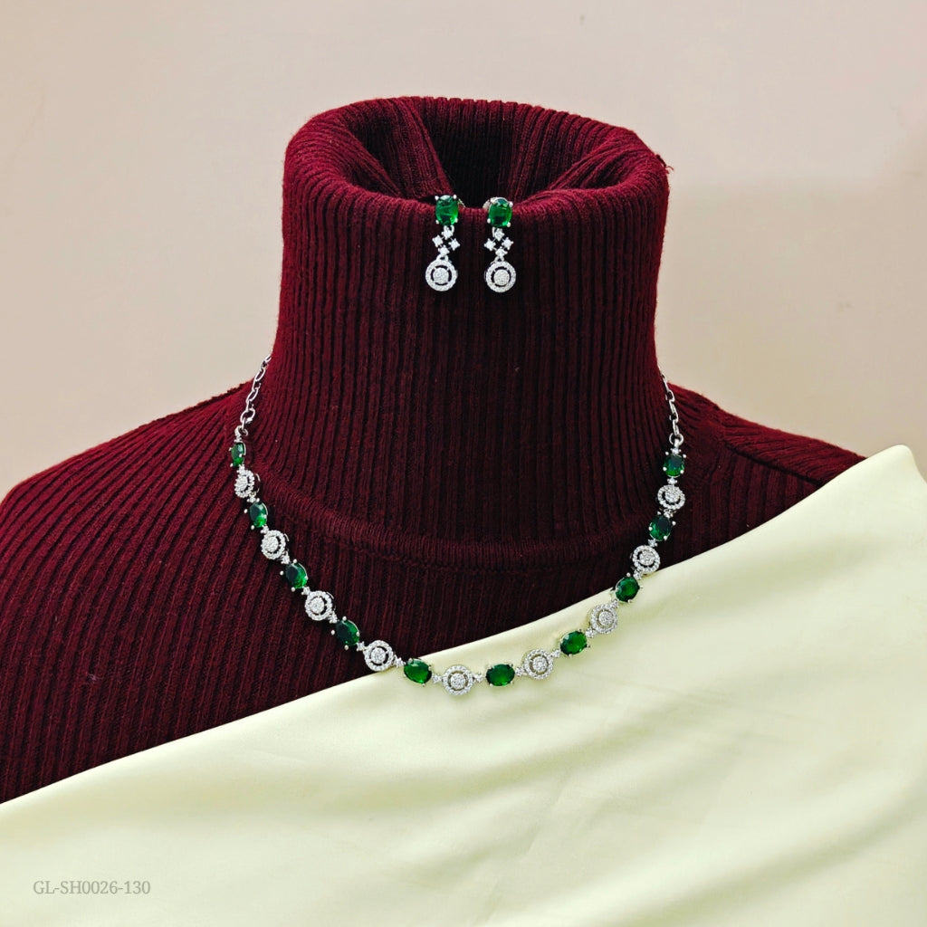 Elite Diamond & Emerald Stone