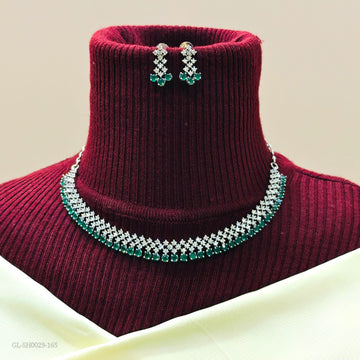 Elite Diamond - Emerald necklace
