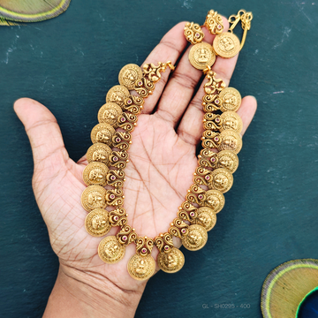 Nakshi lakshmi coin - Necklace set
