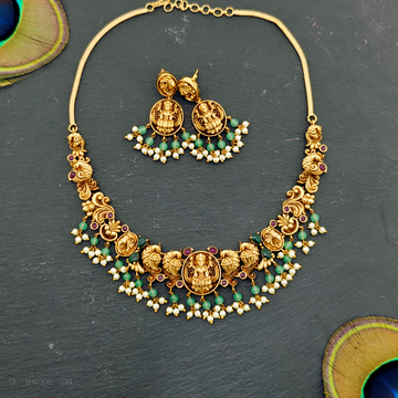 Nakshi Lakshmi-peacock Necklace