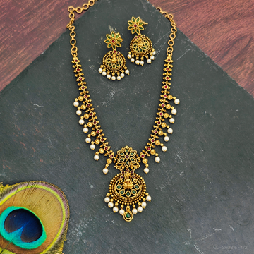 Antique Gold lakshmi Necklace