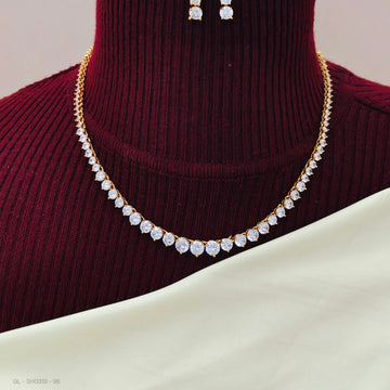 American Diamond Necklace set