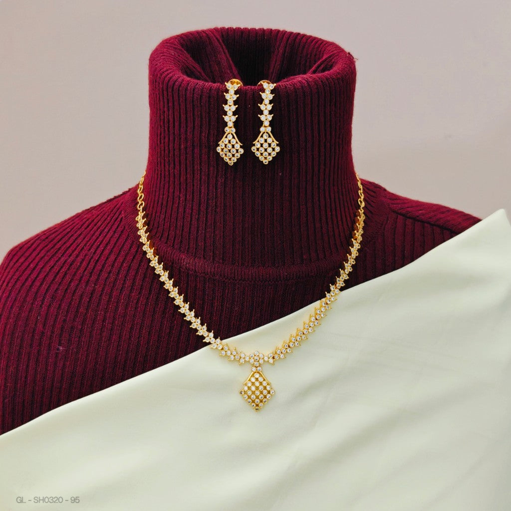 American Diamond Necklace set