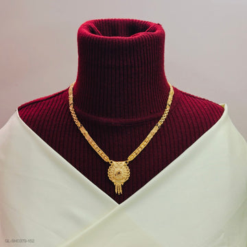 Traditional Gold- plated designer necklace