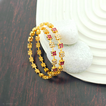 2 PC set American Diamond Bangles
