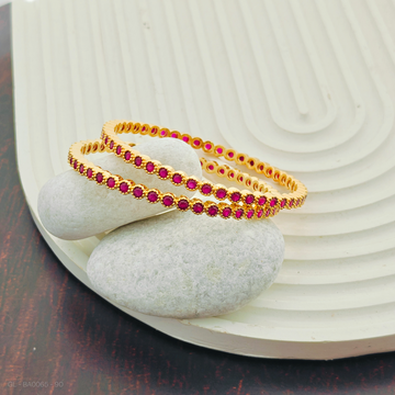 2 PC set American Diamond Bangles