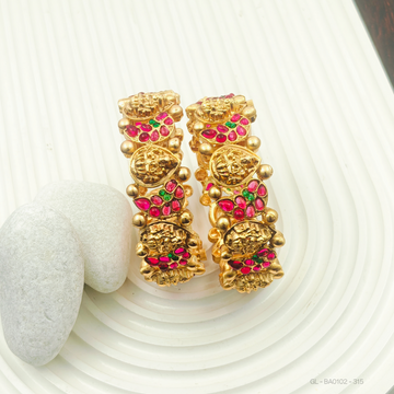 Women's Screw open temple Kada Bangles