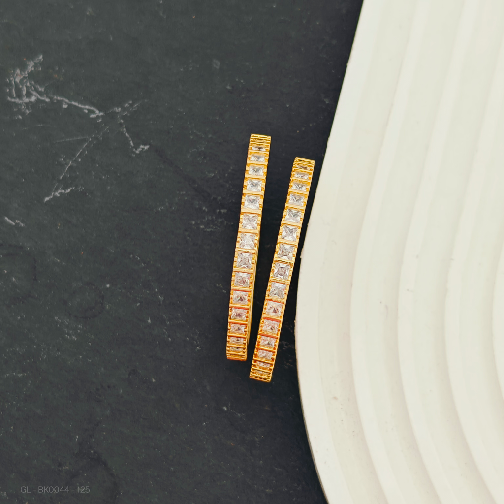 Kids  - 2 PCs set-AD  Square Diamond Bangles