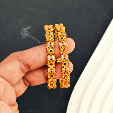 Kids  - 2 PCs set-Emerald -Ruby-Bangles