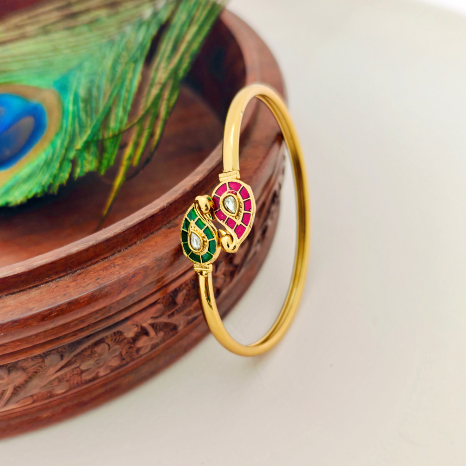 Peacock Adjustable Bracelet