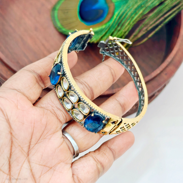 Doublet Mossanaite stone Victorian Bracelets