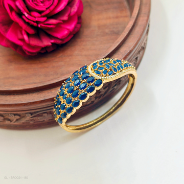 Doublet Mossanaite -Blue-stone Victorian Bracelets
