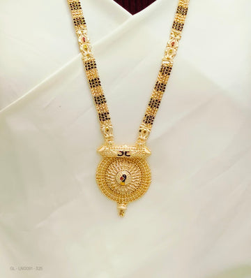 Designer Black Bead Mangalsutra