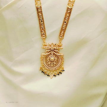 Traditional south Indian gold  Floral Pendant