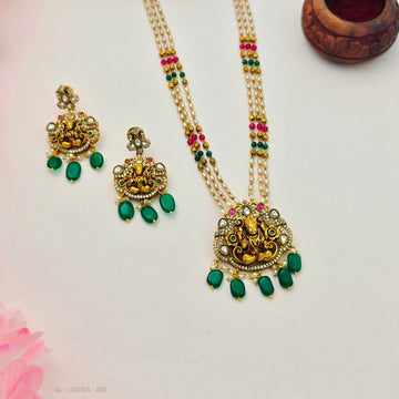 Lakshmi Devi Temple jewellery set