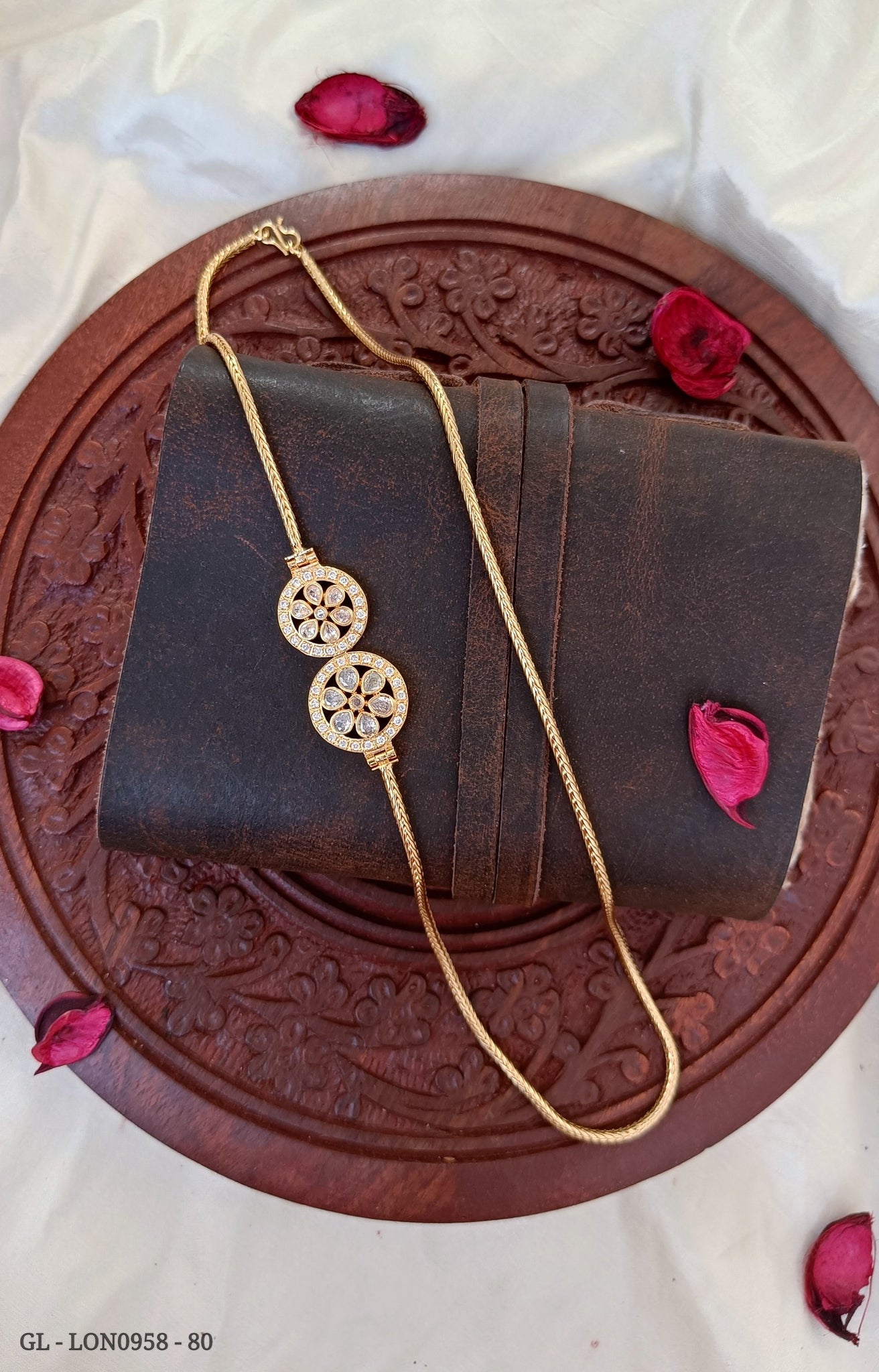 Micro Gold Plated-Mogappu Chain
