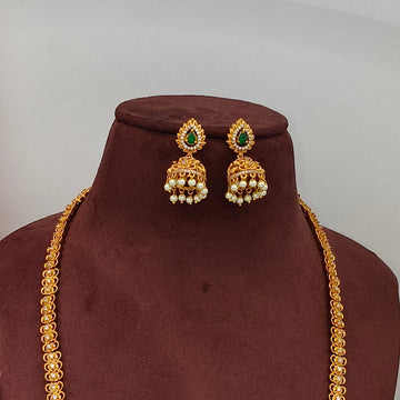 Elegant American Diamond-Long Necklace