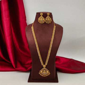 Nakshi Lakshmi floral Necklace set