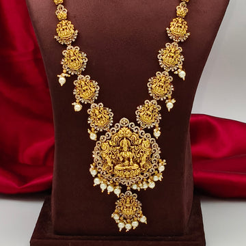 Nakshi Lakshmi - Pearl drops Necklace set