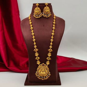 Antique gold Lakshmi design Necklace