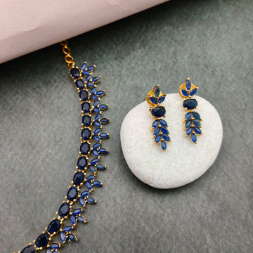 Gold Plated Sapphire stone