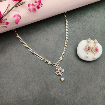 American Diamond designer Necklace