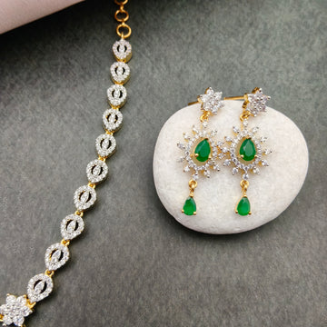 American Diamond pendant Necklace