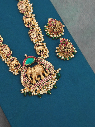 Elephant  Ruby Emerald Haaram