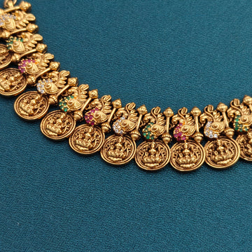Annam Lakshmi Coin Necklace