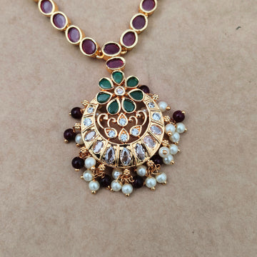 Elite Diamond multicolor Necklace