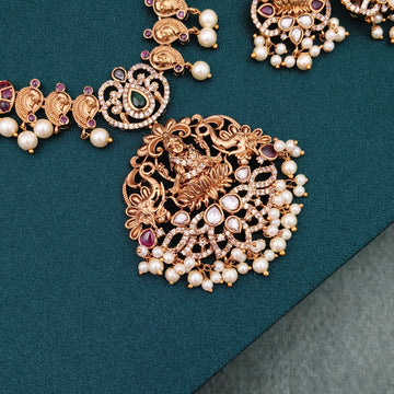 Hasli Jadau Lakshmi Necklace