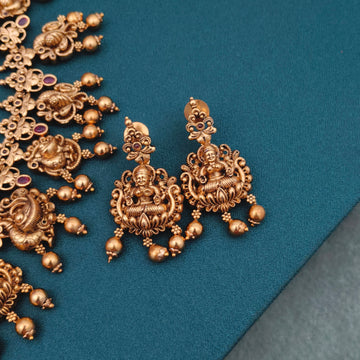 Ruby Temple Design Short Necklace