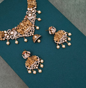 Premium Victorian Lakshmi necklace