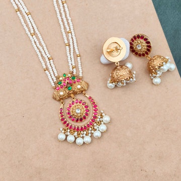 Jadau Kundan Alankaar Pearl Jewellery