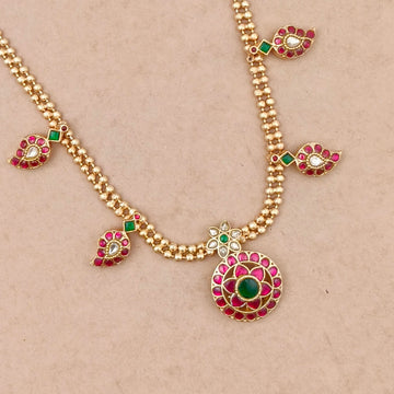 Jadau Kundan Chakra Mango necklace