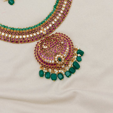 Kemp Temple Set with Pendant