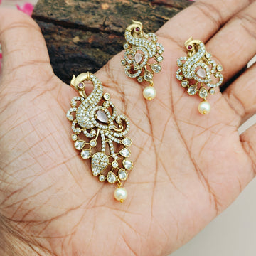 Baby Pink AD pendant Set