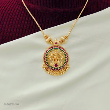 Micro gold plated Lakshmi Necklace