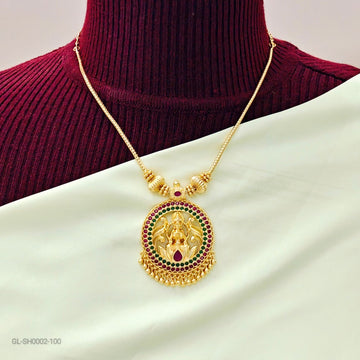 Micro gold plated Lakshmi Necklace