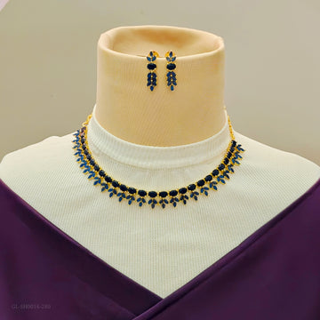 Gold Plated Sapphire stone
