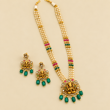 Lakshmi Devi Temple jewellery set