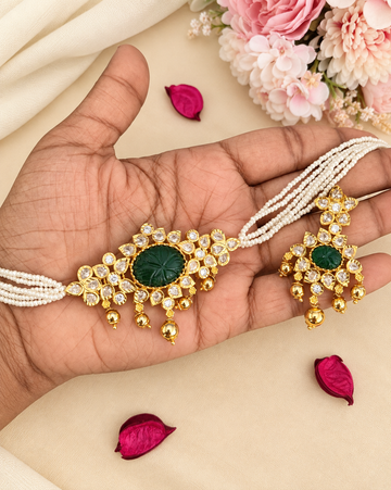 Hot Seller - Kundan pearl Choker Necklace