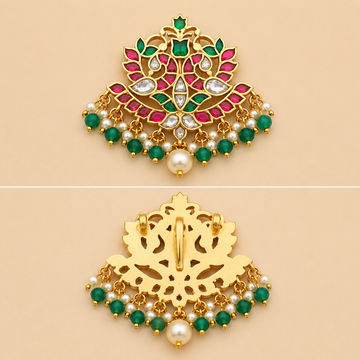 Jadau kundan Pendant - Design 19