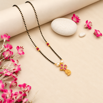 Mangalsutra - Black Bead Necklace