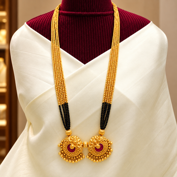 Matte Gold Finish Mangalsutra