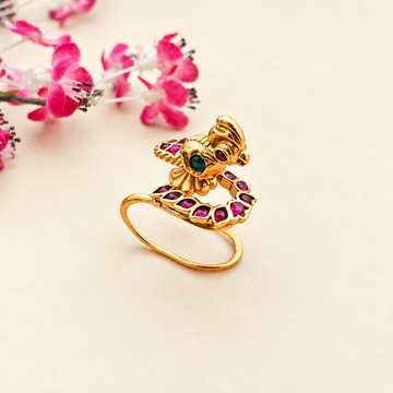 3D Bird Vanki Ring / Neli Mothiram